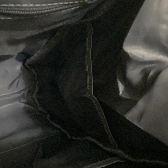 Baby Diaper Bag Maroon With Gray interior NWOT - Picture 8 of 11